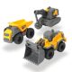 Dickie Volvo Micro Builders - játék munkagépek, 3 db-os szett - többféle