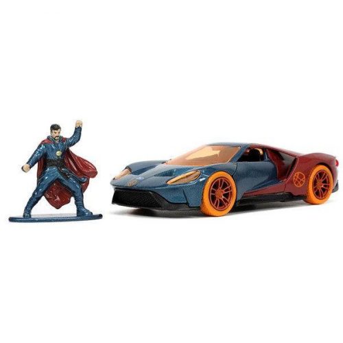 Marvel - Dr. Strange figura és 2017 Ford GT autómodell 1:32