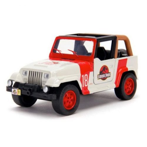 Jurassic World - Jeep Wrangler 1992 fém autó 1:32