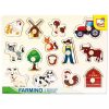 Bino Farm fa formapuzzle, 14 db-os