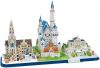 CubicFun: Bajorország - City Line 3D puzzle 178 db-os