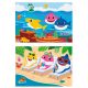 Baby Shark 2x20 db-os puzzle - Clementoni