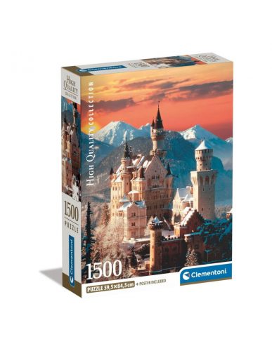 Clementoni - Neuschwanstein puzzle 1500 db-os