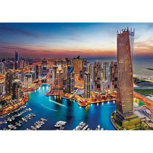 Dubai kikötő 1500 db-os puzzle - Clementoni