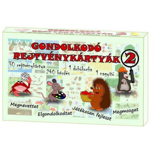 Gondolkodó rejtvénykártyák 2.