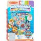 Melissa & Doug Kreatív játék - Pufi matrica füzet - Mancs őrjárat - Kaland öböl