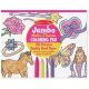 Melissa & Doug - Jumbo színező, pink