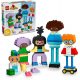 LEGO® DUPLO: 10423 Megépíthető figurák különféle érzelmekkel