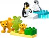 LEGO® DUPLO: 10442 Állatcsaládok a vadvilágban - Pingvinek és oroszlánok