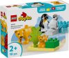 LEGO® DUPLO: 10442 Állatcsaládok a vadvilágban - Pingvinek és oroszlánok