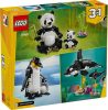 LEGO® Creator 3-in-1: 31165 Vadállatok - Pandacsalád