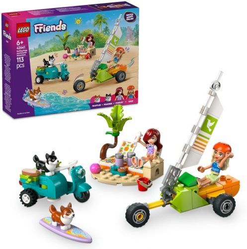 LEGO® Friends: 42641 Szörföző kutyák és robogós kalandok