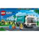 LEGO City: 60386 Szelektív kukásautó