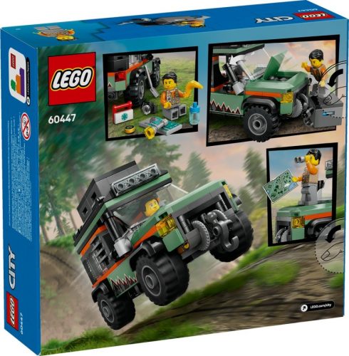 LEGO® City: 60447 4x4-es off-road terepjáró