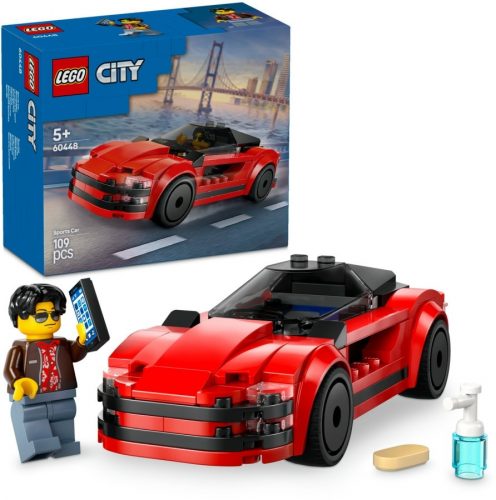 LEGO® City: 60448 Piros sportautó