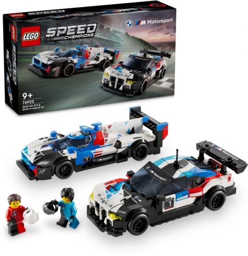 LEGO® Speed Champions: 76922 BMW M4 GT3 és BMW M Hybrid V8 versenyautók