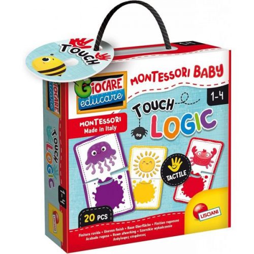 Montessori baby touch - logikai játék