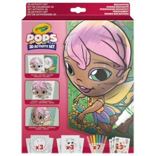 Crayola - POPs 3D foglalkoztató – Tündérföld