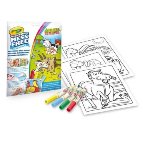 Crayola - Color Wonder Állatok a tanyán maszatmentes kifestő