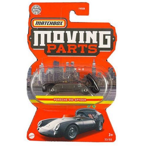 Matchbox Moving Parts - Porshe 550 kisautó