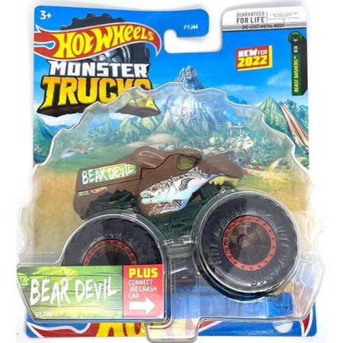 Hot Wheels Monster Trucks autó - Bear devil