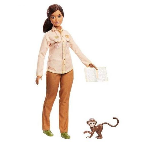 Barbie National Geographic baba - vadvilági természetvédő