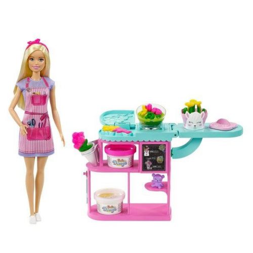 Barbie karrierbaba - virágkötő