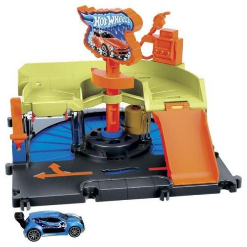 Hot Wheels City Alap Pálya - Belvárosi autómosó