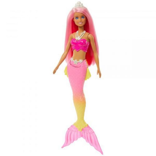 Barbie Dreamtopia Pink hajú színes sellő