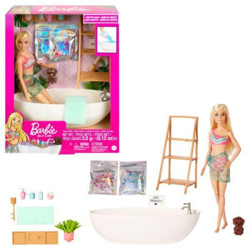 Barbie feltöltődés Pezsgőfürdő játékszett