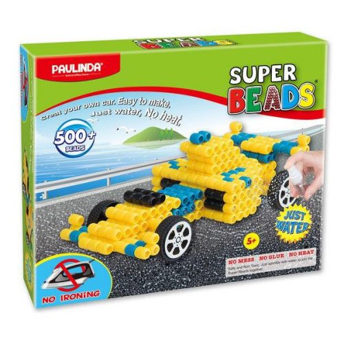 Paulinda Super Beads F1 versenyautó 500 db-os szett