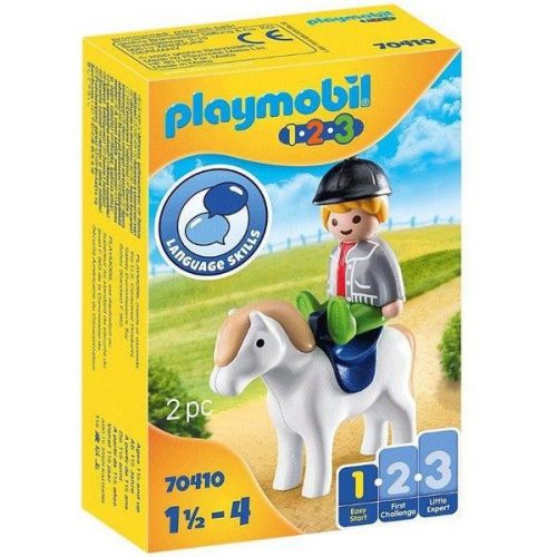 Playmobil 70410: Kisfiú pónival