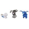 Bakugan Különleges támadás kezdő csomag - Nillious, Titanium Dragonoid és Titanium Trox