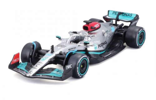 Bburago 1:43-as versenyautó - MB F1 W13 E Performance - 63-as