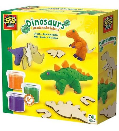 Dinoszauruszos gyurmajáték