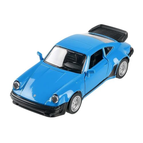 Fém kisautó 1:32-es méretarány - Porsche 911 Turbo 3.3 (kék)