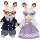 Sylvanian Families csoki nyuszi nagyszülők