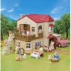 Sylvanian Piros tetős világítós ház