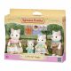 Sylvanian Families Tejfehér cica család