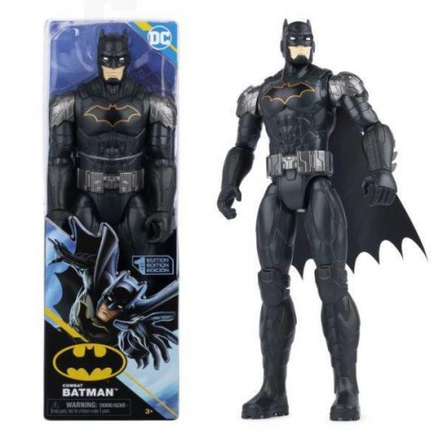 DC képregény akciófigura - Batman szürke-fekete ruhában