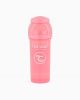 Twistshake Kólika elleni cumisüveg 260 ml-es, pink