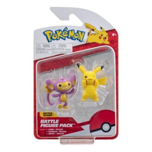 Pokémon figura szett - Pikachu & Aipom 5 cm