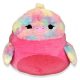 Squishmallows- Abilene a rózsaszín bolyhos papagáj 20 cm-es