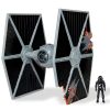 Star Wars - Tie Figther (Battle Damage)- Csillagok háborúja jármű figurával 8 cm-es