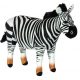 Wild Planet Zebra plüss, 30 cm-es