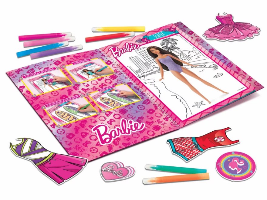 Lisciani: Barbie Inspire Your Look - Divattervező Vázlatfüzettel