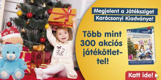 Megjelent a Játéksziget várva-várt Karácsonyi Katalógusa!