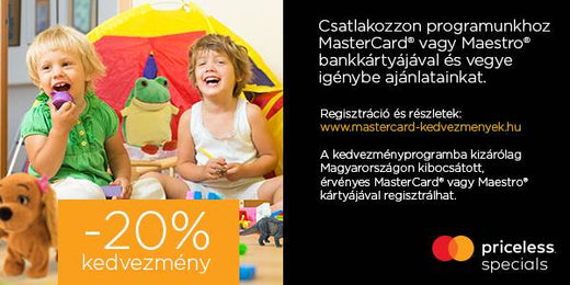 Csatlakozz és vedd igénybe a 20% Játéksziget kedvezményt!