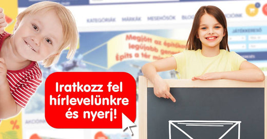 Iratkozz fel hírlevelünkre és máris nyersz!