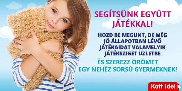 Jótékonysági játékgyűjtés